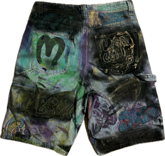 MBB “ Love Me “ Street Jorts