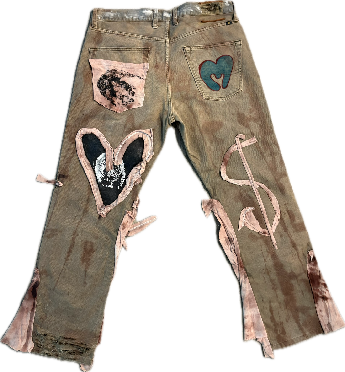 GsWorld x MBB “ Concrete Hearts “ Street Jeans