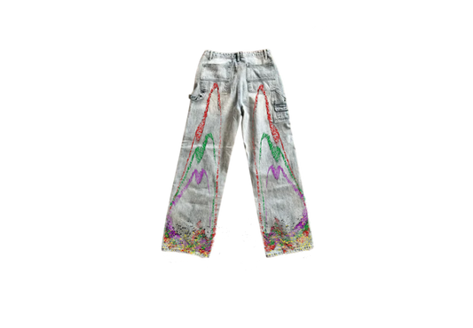 MBB Hand-crafted “ Basel Yap “ Street Jeans