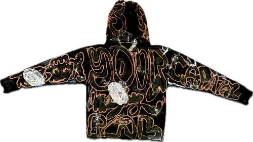 All The Winners Broke Black Graffiti Urban Premium Hoodie | Millionaire Broke Boiz