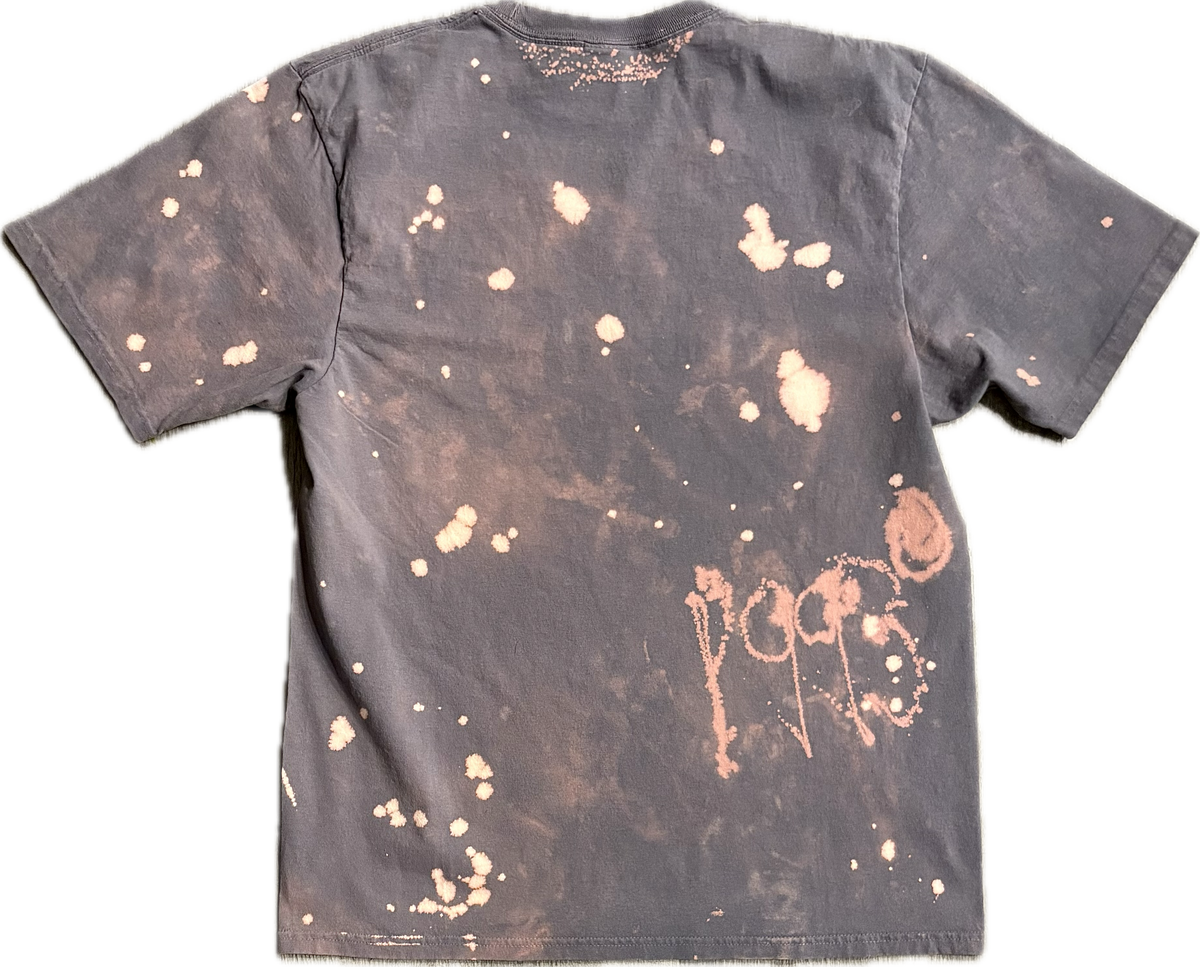 Millionaire Broke Boiz “Ashes On My Shirt” Graphic T-Shirt | Black Distressed Streetwear Tee