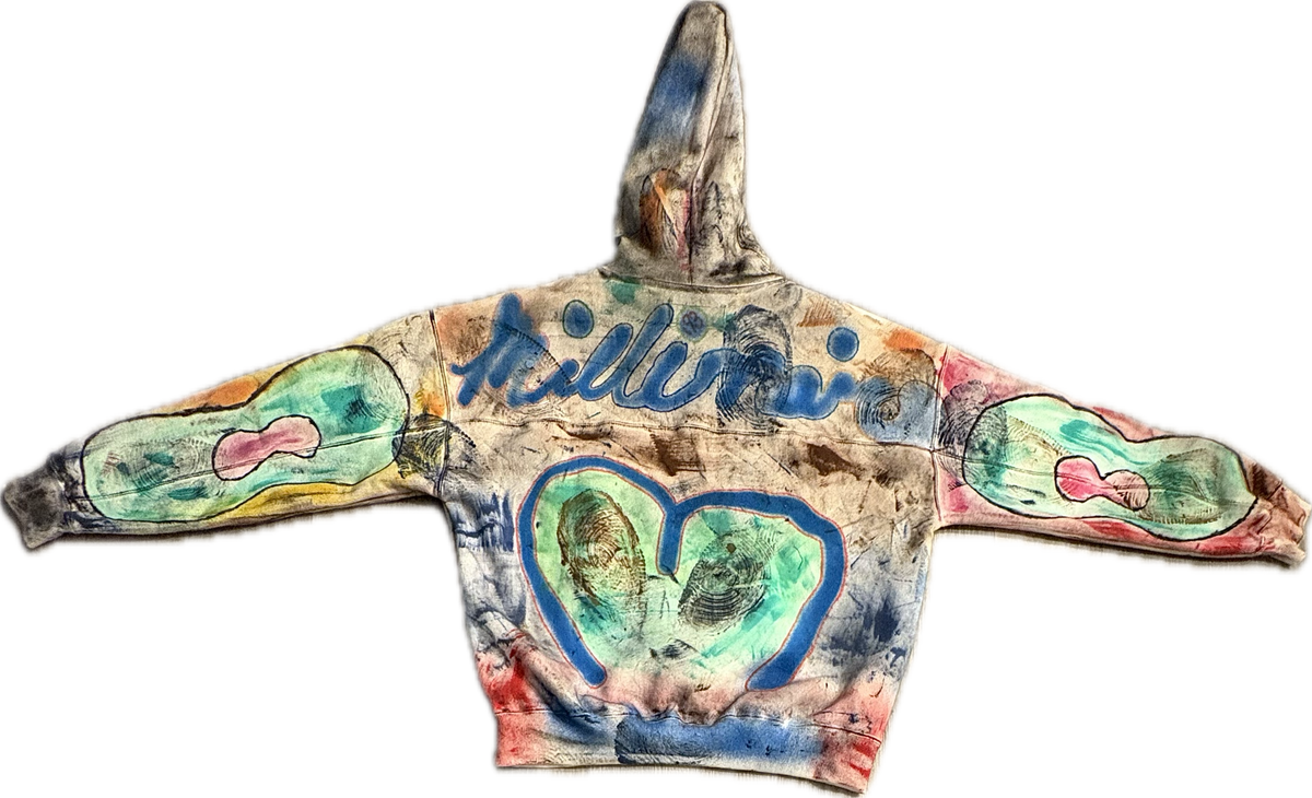 Millionaire Broke Boiz “ River Of Millions “ Streetwear Hoodie | Multicolored Urban Premium Streetwear Hoodie