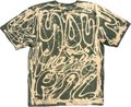 Millionaire Broke Boiz “Yaps Scribbles” Graphic T-Shirt | Green Streetwear Tee