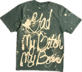 Millionaire Broke Boiz “Leader” Graphic T-Shirt | Green Luxury Streetwear Tee