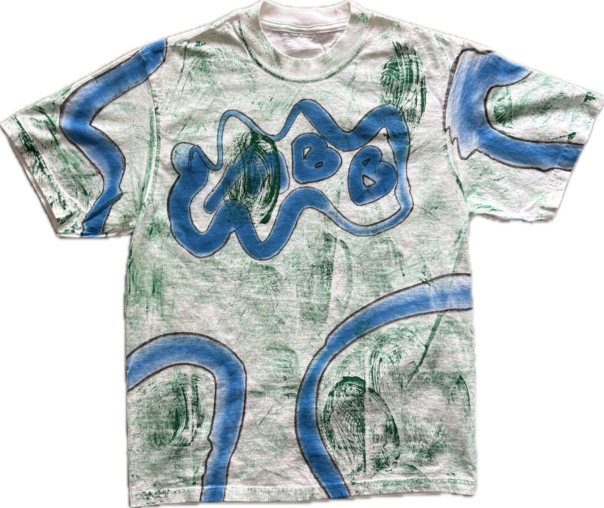 Millionaire Broke Boiz “Grass Greener” Street Tee | Exclusive Graphic Urban T-Shirt