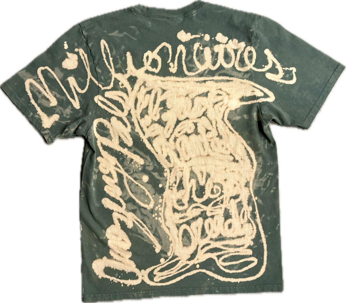 Millionaire Broke Boiz “Leader” Graphic T-Shirt | Green Luxury Streetwear Tee