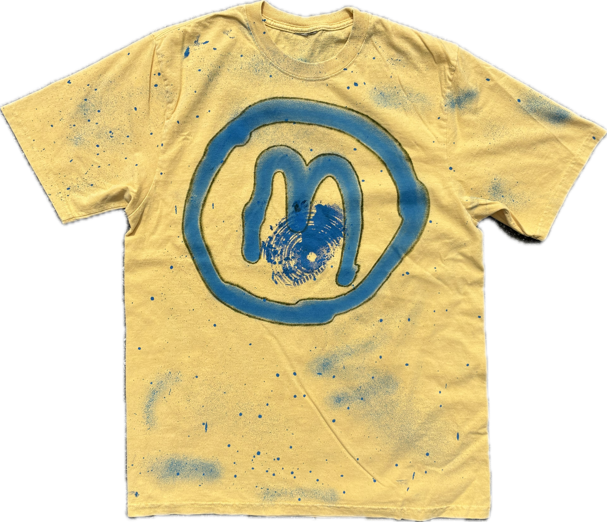 Millionaire Broke Boiz “ Mustards “ Graphic Street Tee | Yellow/Blue Urban Premium Streetwear Graphic Tee
