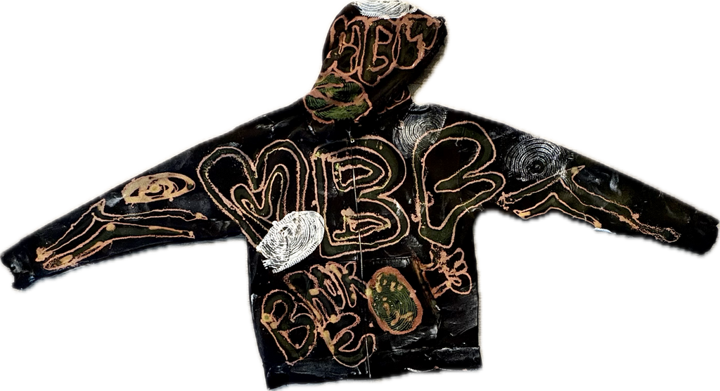 All The Winners Broke Black Graffiti Urban Premium Hoodie | Millionaire Broke Boiz