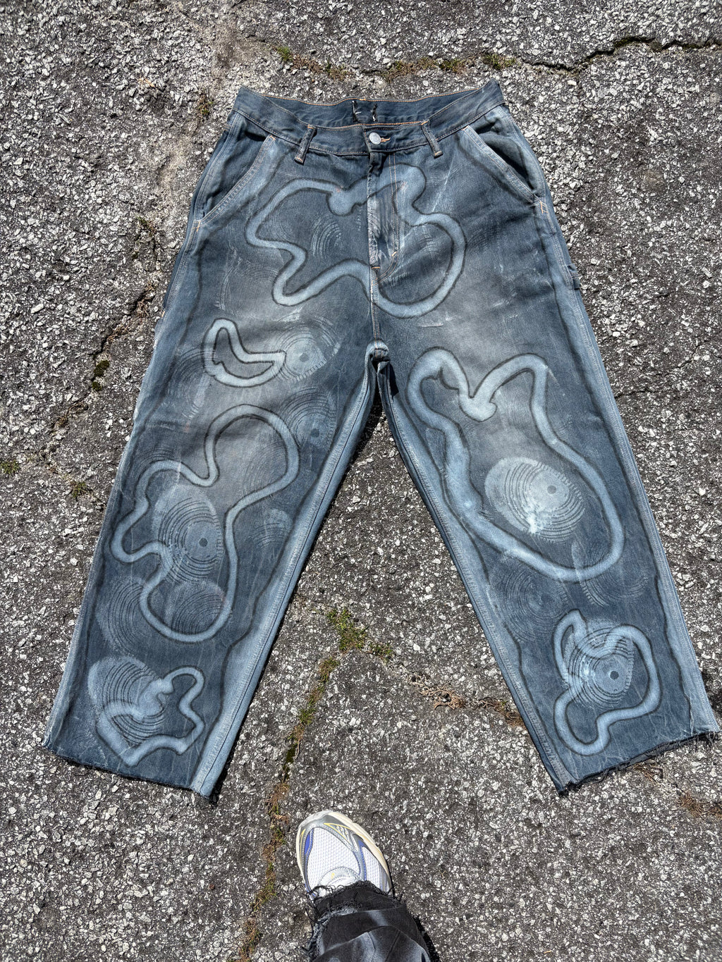 Millionaire Broke Boiz “Prints” Street Jeans | Premium Graphic Denim Streetwear