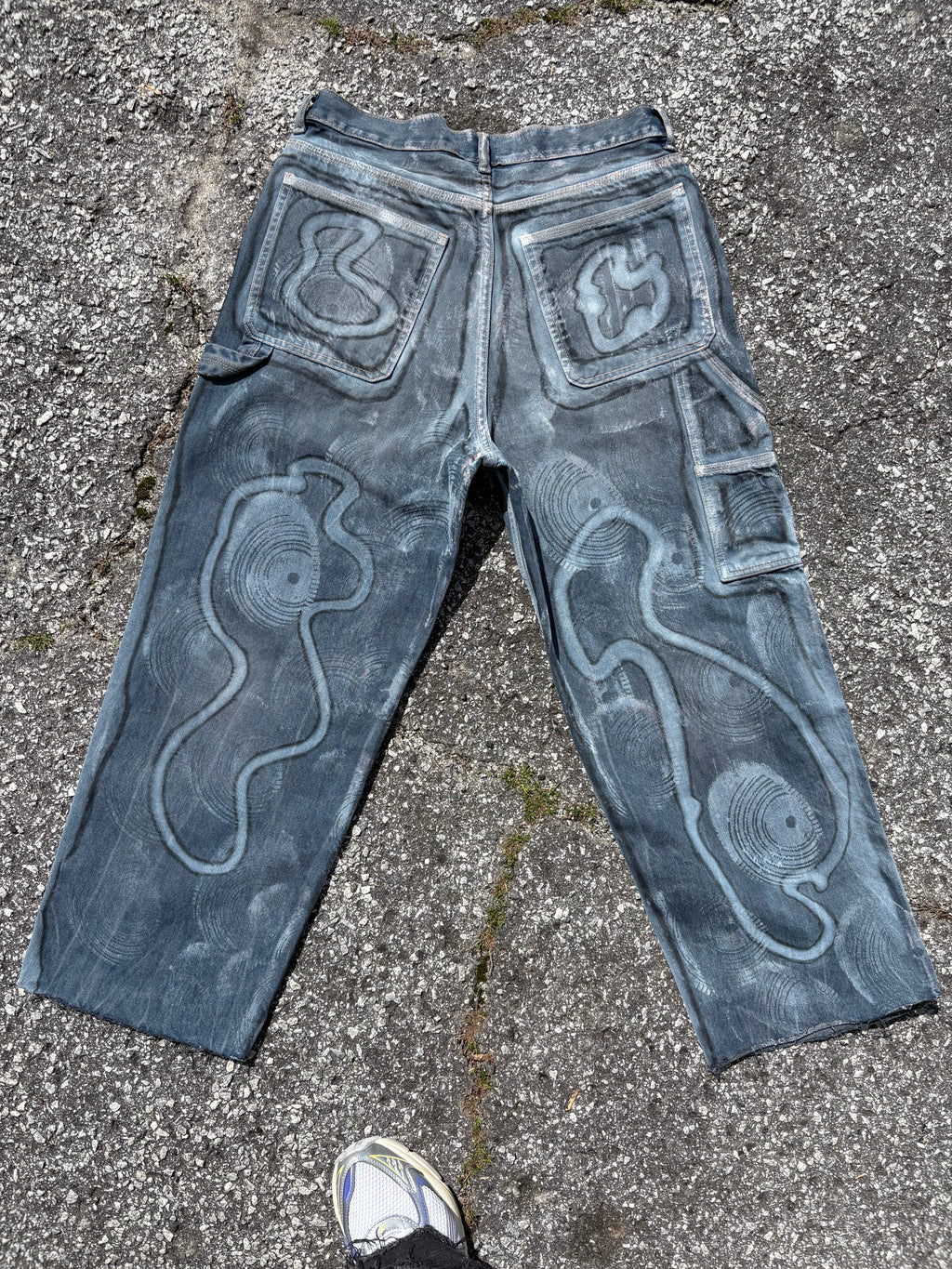 Millionaire Broke Boiz “Prints” Street Jeans | Premium Graphic Denim Streetwear