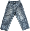 Millionaire Broke Boiz “Prints” Street Jeans | Premium Graphic Denim Streetwear