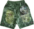Millionaire Broke Boiz “ FUMERY “ Street Sweat Shorts | Green Luxury Streetwear Shorts