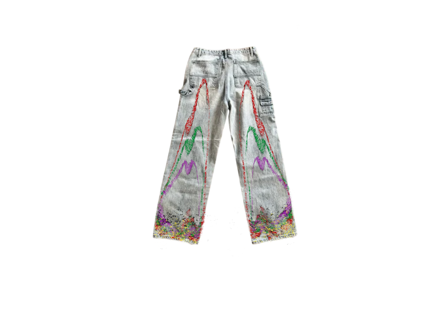 MBB Hand-crafted “ Basel Yap “ Street Jeans