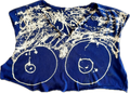 Side Tit Specialist Women’s Blue Pop Crop Top | Millionaire Broke Boiz