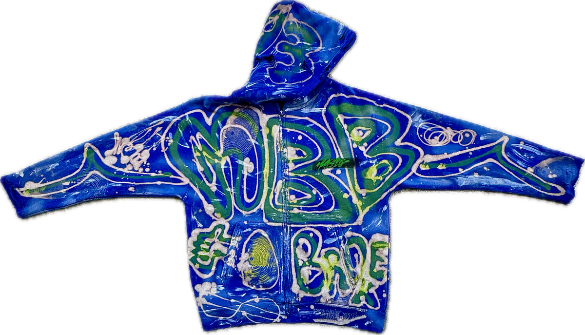 Millionaire Dew Urban Premium Blue Streetwear Hoodie | Millionaire Broke Boiz