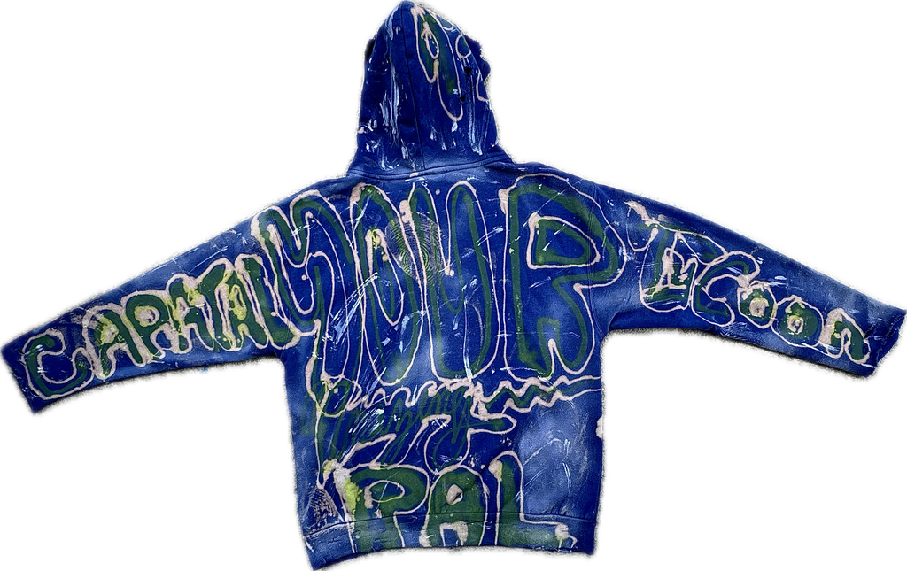 Millionaire Dew Urban Premium Blue Streetwear Hoodie | Millionaire Broke Boiz